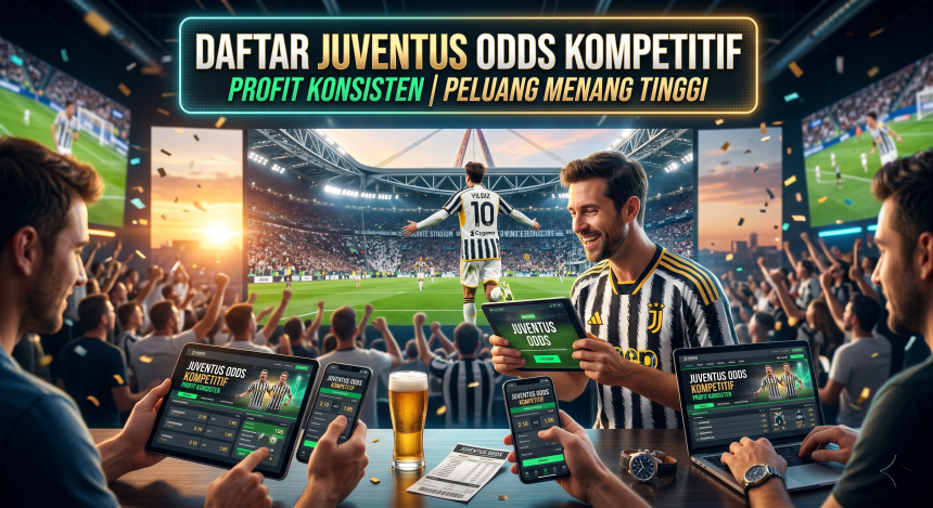Daftar Juventus Odds Kompetitif Profit Konsisten