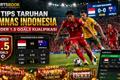 Tips Taruhan Timnas Indonesia Under 1.5 Goals Kualifikasi